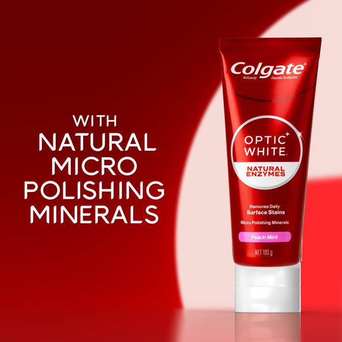 Colgate Optic White Natural Enzymes Toothpaste 100g