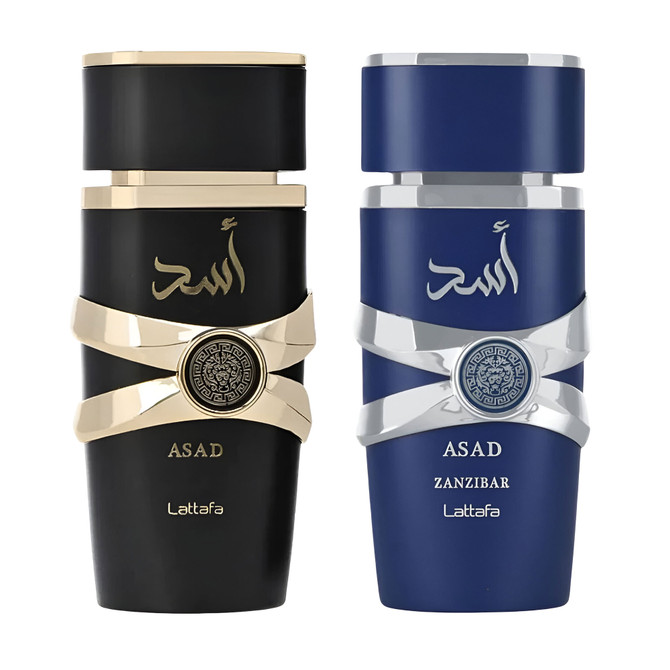 Asad & Asad Zanzibar 100ml EDP Gift Set By Lattafa (Men's)