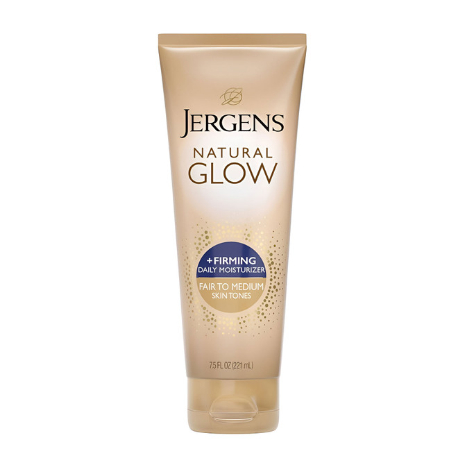 Jergens Natural Glow + Firming Daily Moisturiser Fair to Medium 221ml