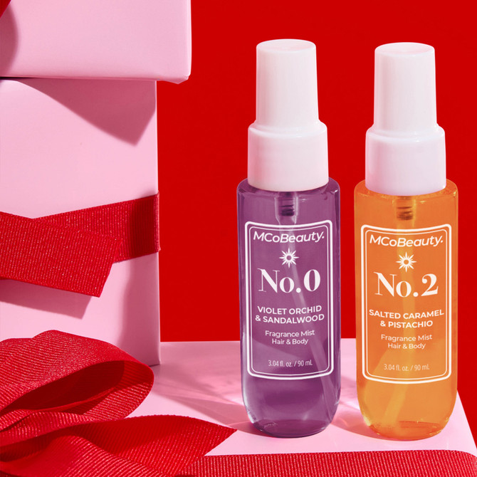 MCoBeauty Mini Fragrance Mist Duo - No. 0 & No. 2