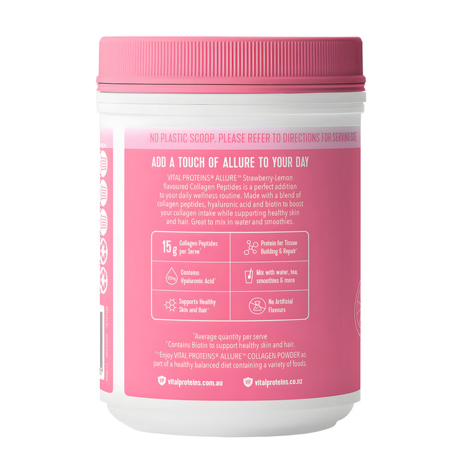 Vital Proteins Allure Collagen Powder Strawberry Lemon 271g
