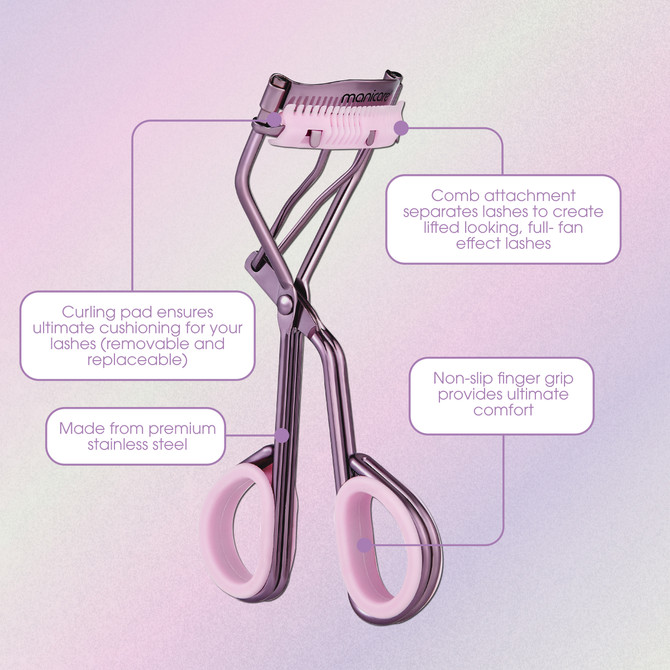 Manicare Eyelash Curler with Comb