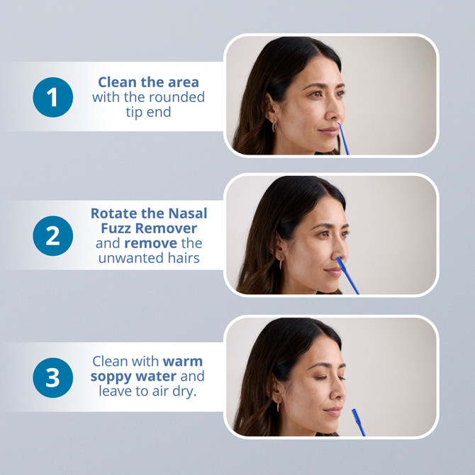 Manicare Nasal Fuzz Remover 3 pk