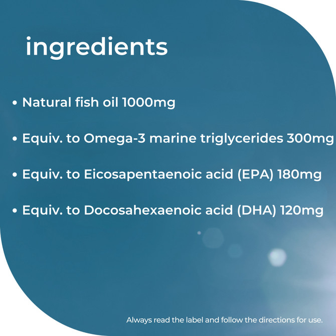 Nature's Way Wild Caught Fish Oil 1000mg