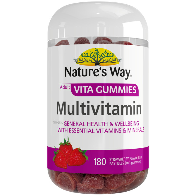 Nature's Way Adult Vita Gummies Multivitamin 180's