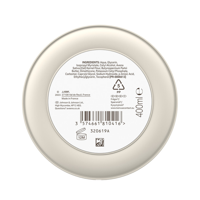 Aveeno Daily Moisturising Sensitive Skin Cream 400 ml