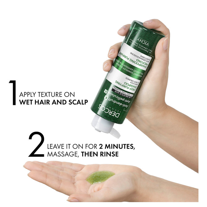 Dercos by Vichy Anti Dandruff Shampoo K Deep Purifying 250ml