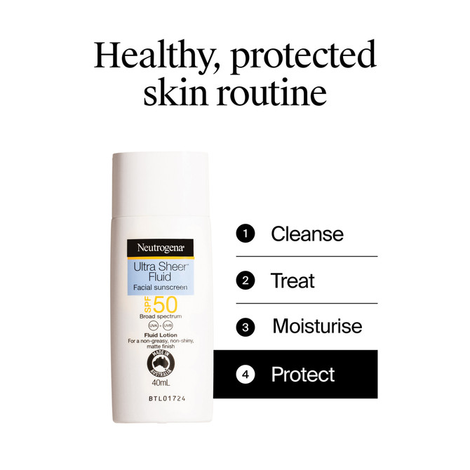 Neutrogena Ultra Sheer Face Fluid SPF50 40ml