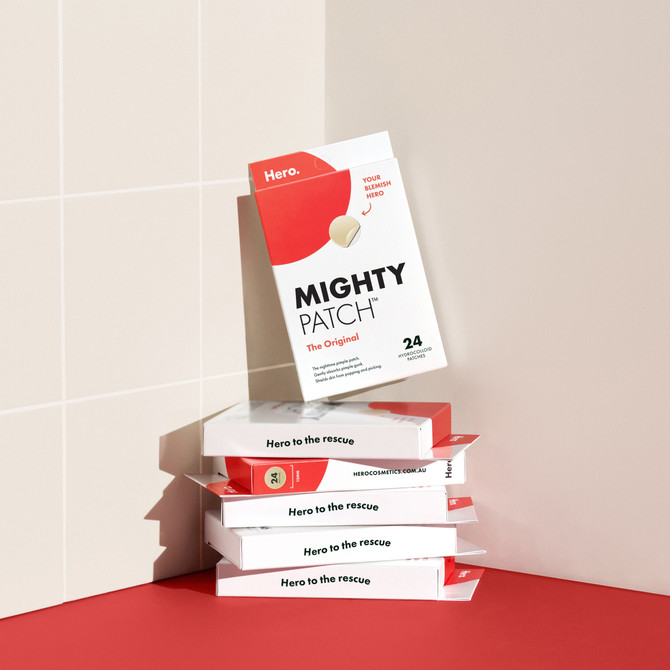 Hero Mighty Patch Original Pimple Patches | For Night Time | 24 pack