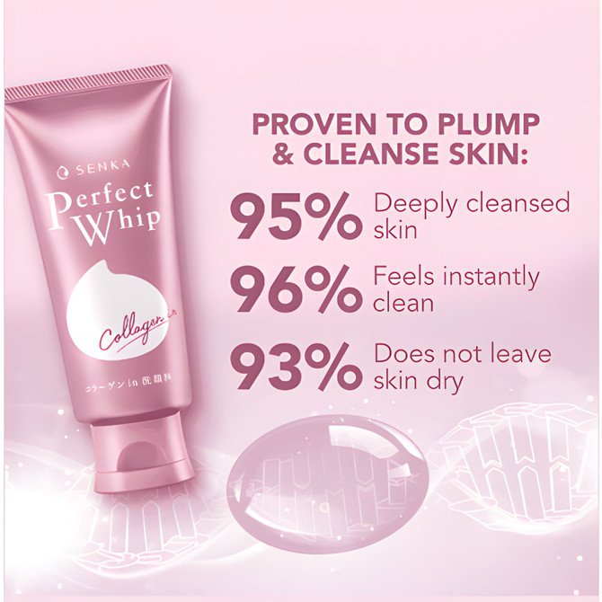 Senka Perfect Whip Collagen Foam 120g