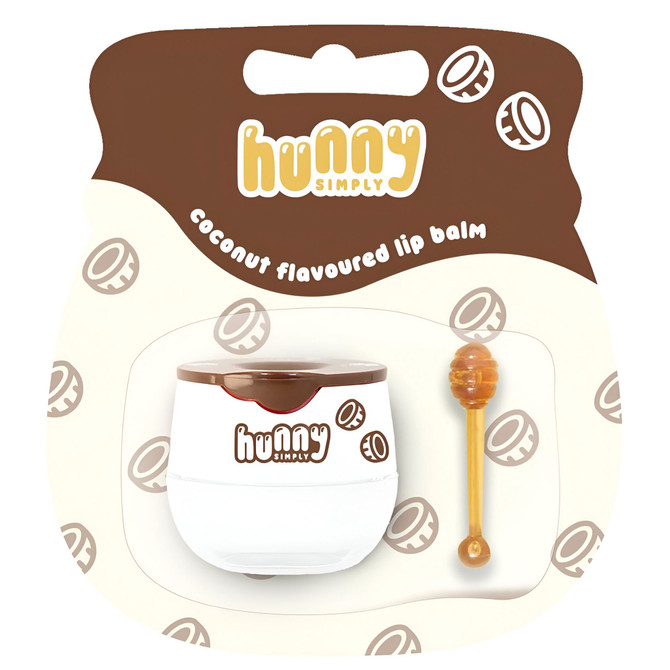 Hunny Simply Coconut Flavoured Honeypot Lip Balm