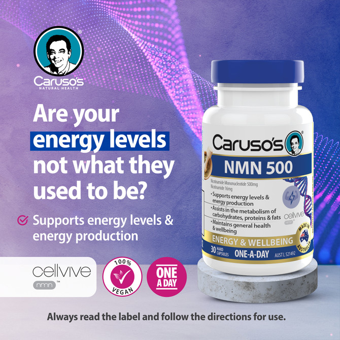 Caruso's NMN 500 30 Capsules