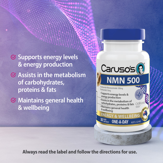 Caruso's NMN 500 30 Capsules