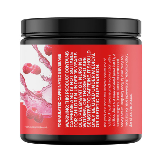 The Man Shake Burn + Energy Raspberry 160g