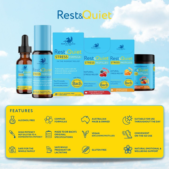 Rest&Quiet Stress Formula Spray 25mL