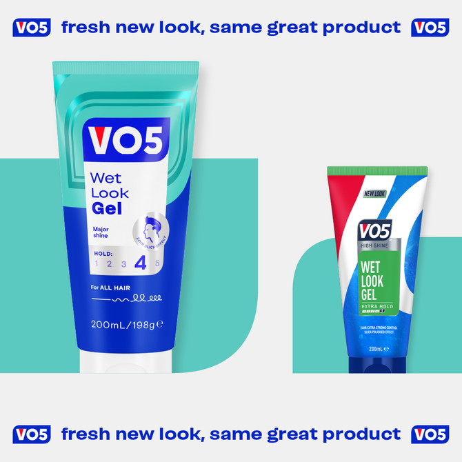 VO5 Wet Look Gel Tube 200ml