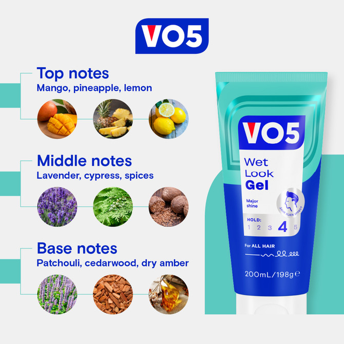 VO5 Wet Look Gel Tube 200ml