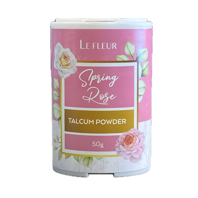 Spring Rose Talcum Powder 50g