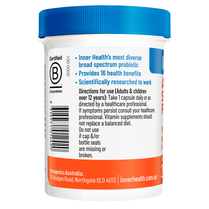 Inner Health Advanced Spectrum Probiotic 25 Capsules