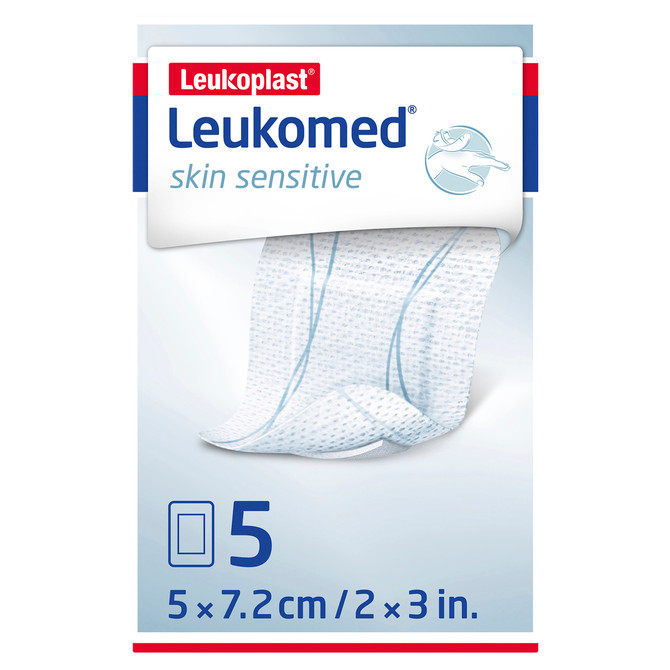 Leukomed Skin Sensitive Sterile 5x7.2cm 5 Box