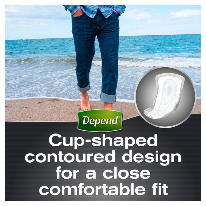 Depend Incontinence Guards Men 20 Pack