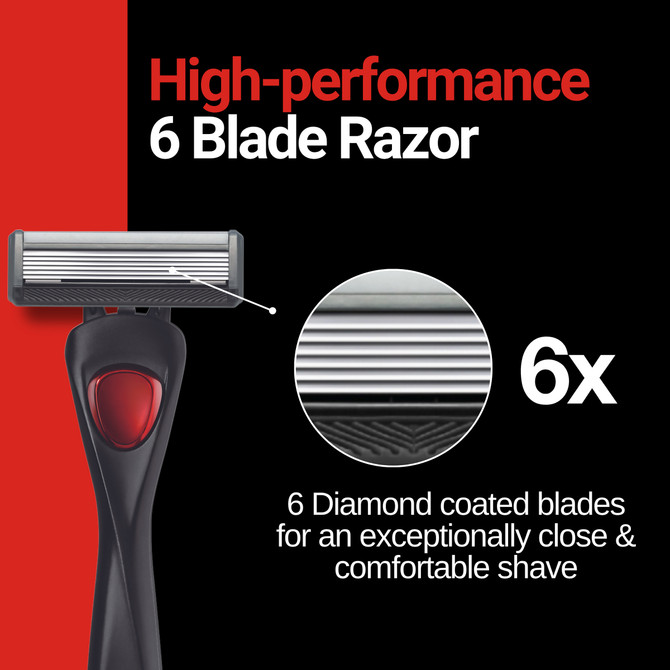 Schick 6 Blades Refill 4 pack
