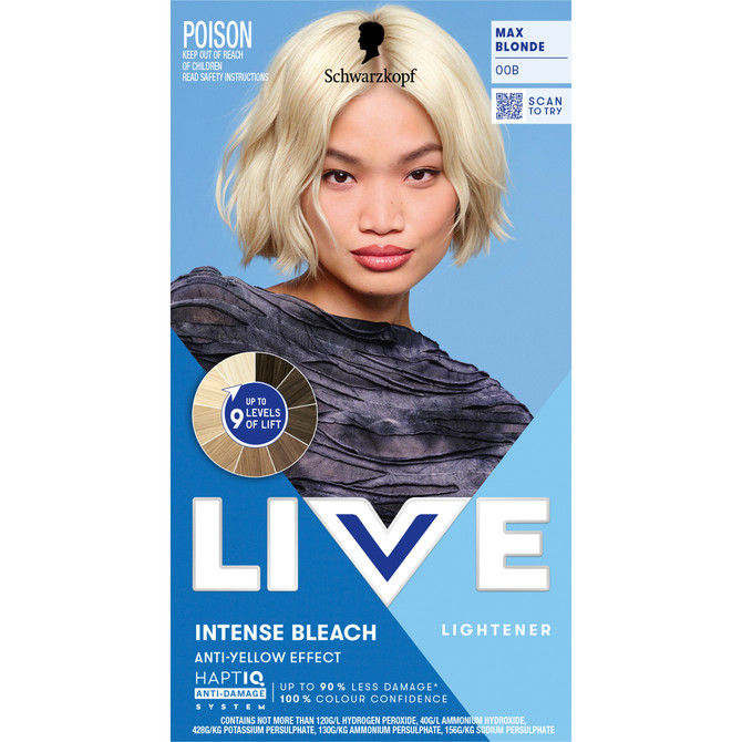Schwarzkopf LIVE Colour Intense Bleach Max Blonde 00B
