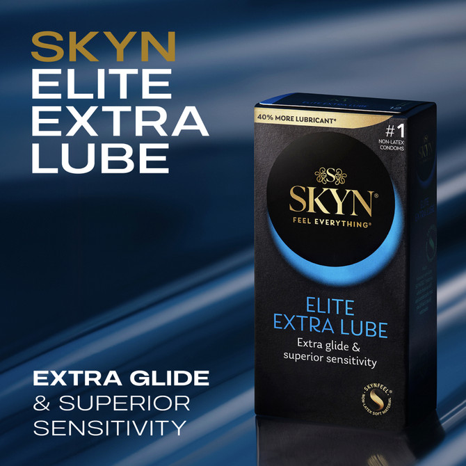SKYN® Elite Extra Lube Condoms 10 Pack