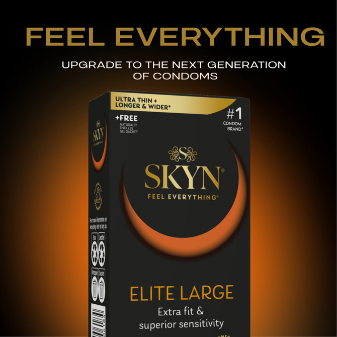 SKYN® Elite Large Condoms 10 Pack