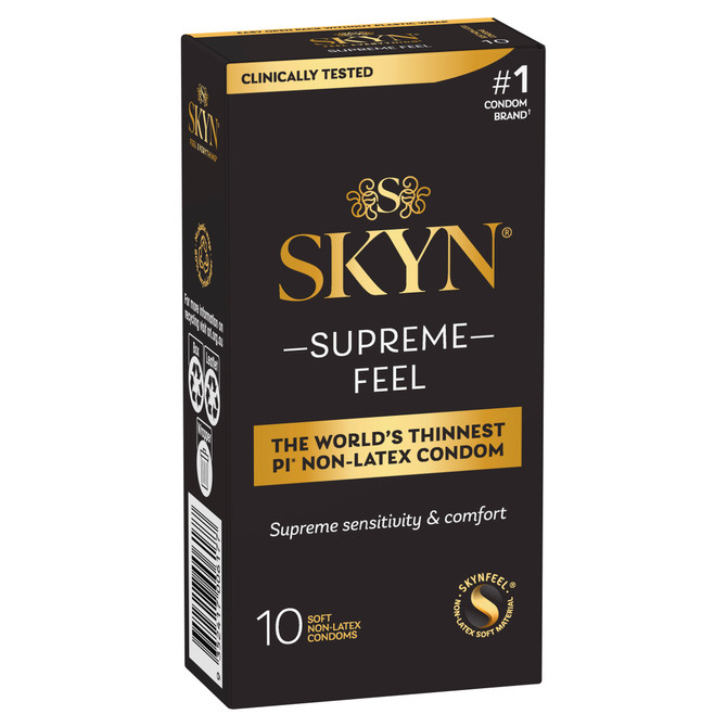 SKYN® Supreme Feel Ultra-Thin Condoms 10 Pack 