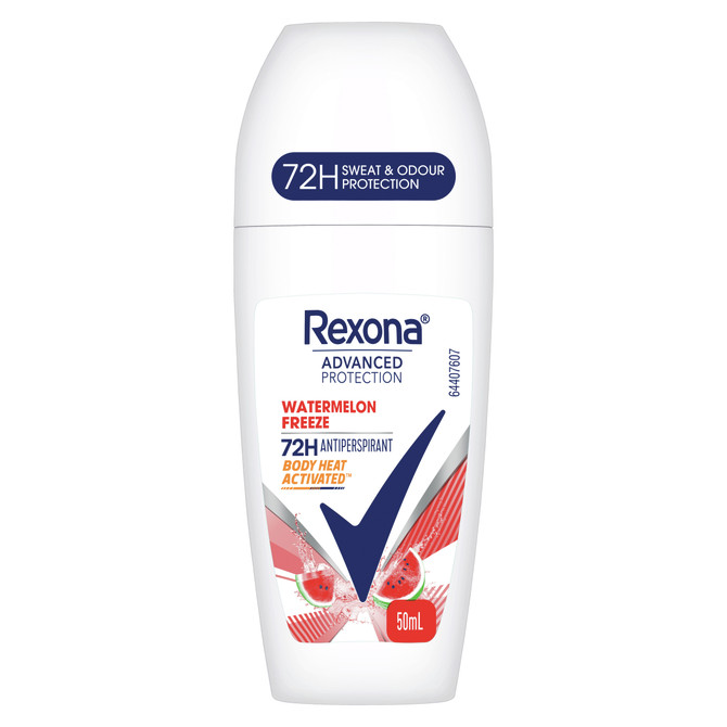 Rexona Women 72H Advanced Roll On Antiperspirant Deodorant Watermelon Freeze  50 ML
