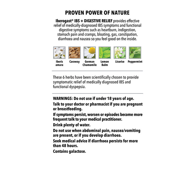 Iberogast IBS + Digestive Relief Soft Gel Capsules30 Pack
