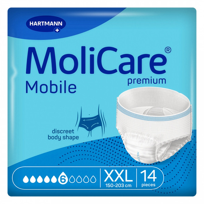 Molicare Premium Mobile 6 Drop XX Large 14 Pack