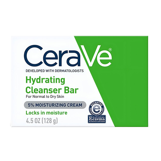 CeraVe Hydrating Cleanser Bar 128g