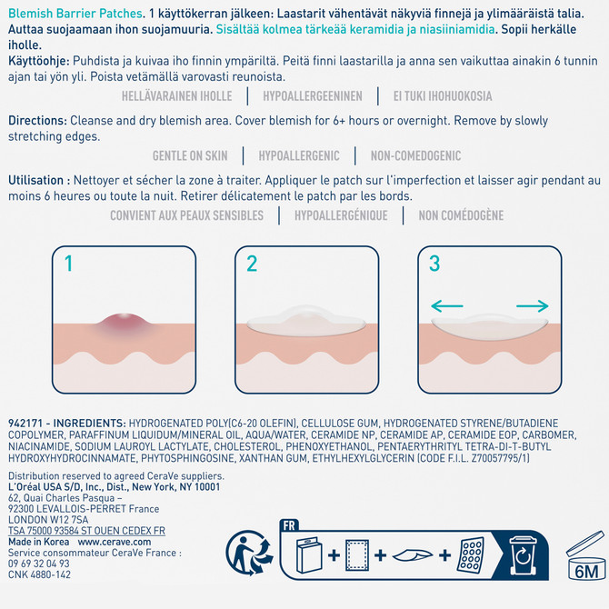 CeraVe Blemish Barrier Patches