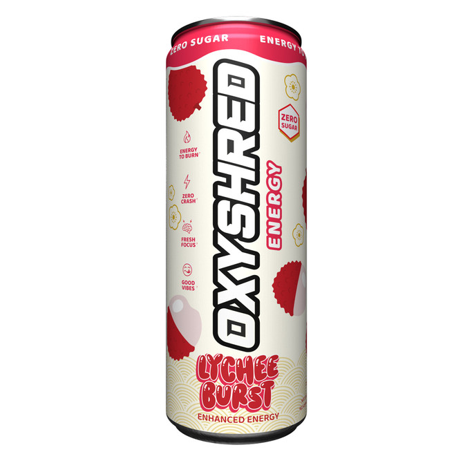 EHPlabs OxyShred Energy RTD Lychee Burst 355ml