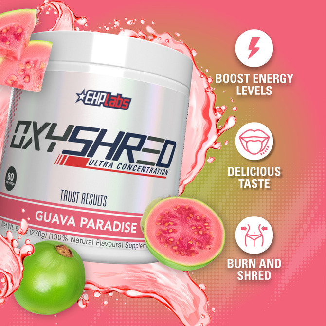 EHPlabs OxyShred Ultra Concetration Guava Paradise 270g