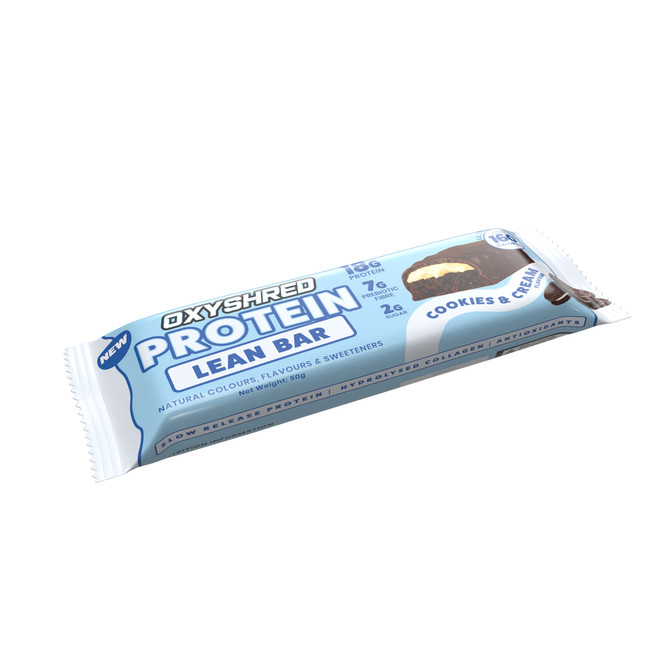 EHPlabs OxyShred Protein Lean Bar Cookies & Cream 50g