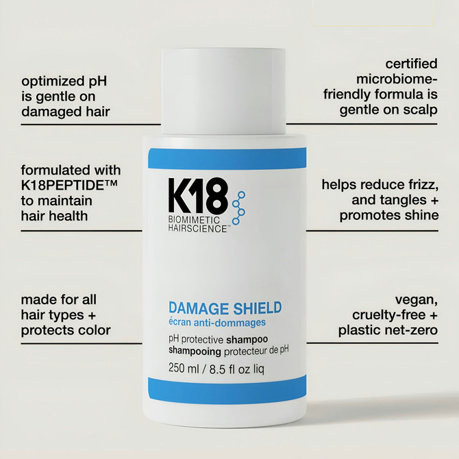 K18 Damage Shield Shampoo 250ml