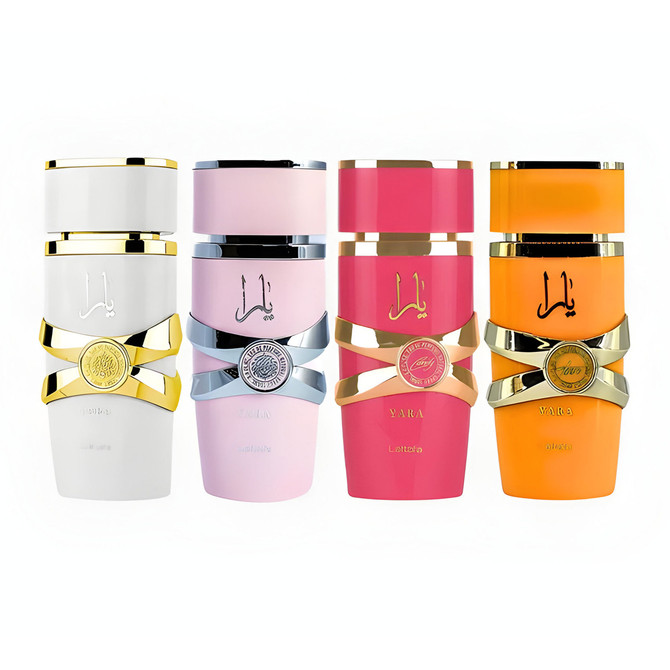 Yara 4 x 25ml EDP Gift Set By Lattafa (Women's)