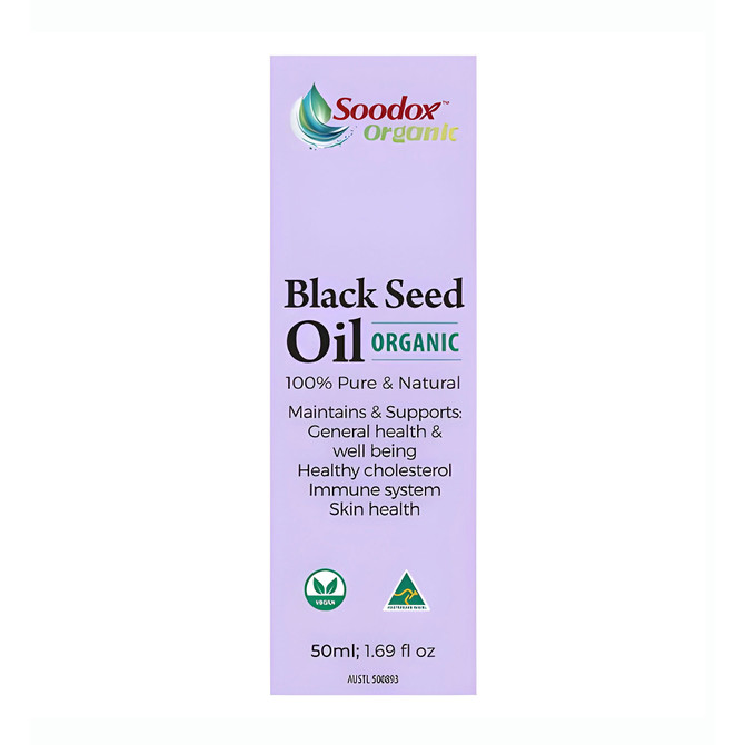 Soodox Organic Black Seed Oil 50ml