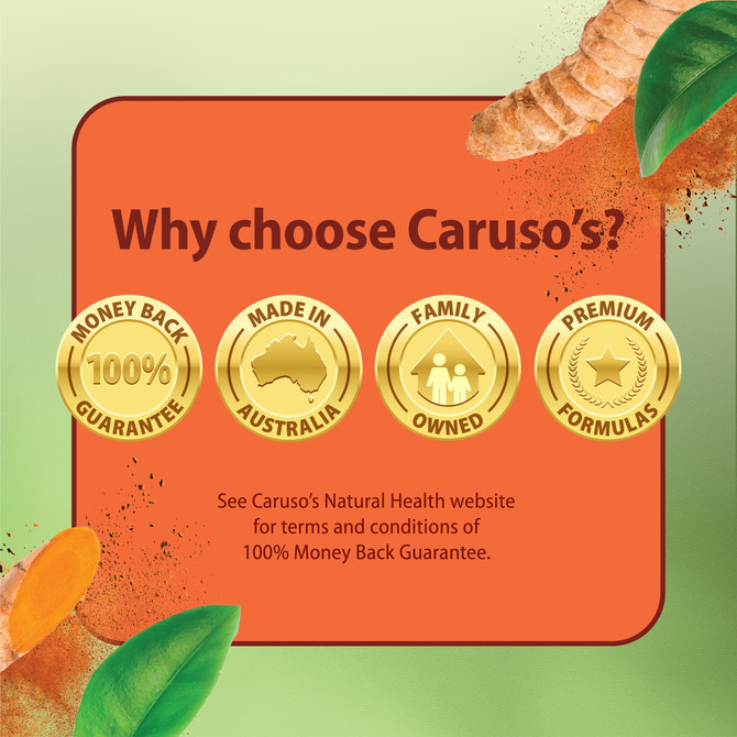 Caruso's Curcumin MAX 50 Tablets
