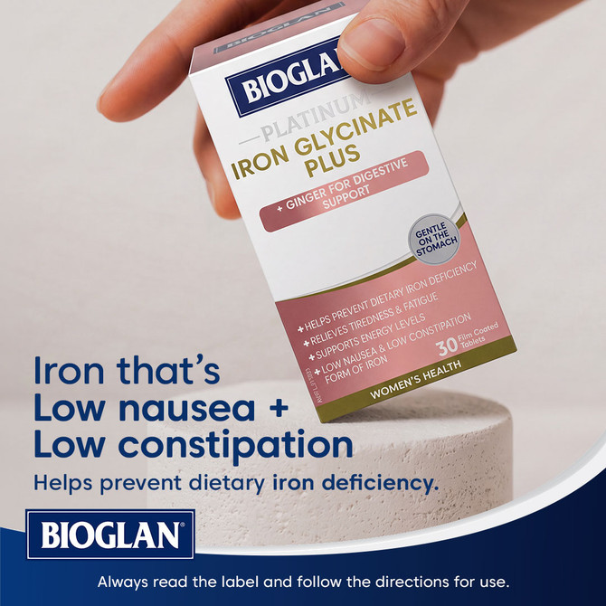 Bioglan Platinum Iron Glycinate Plus 