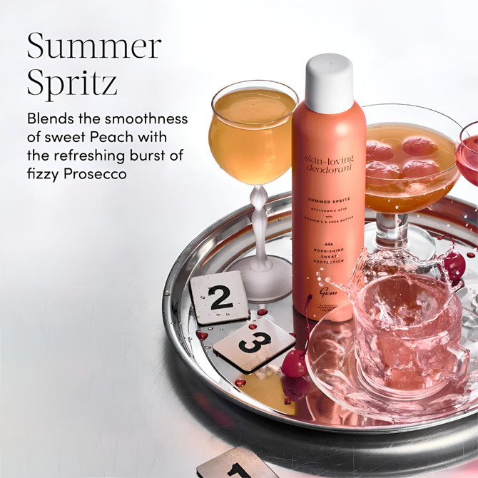 Gem Deodorant Antiperspirant Summer Spritz 127g