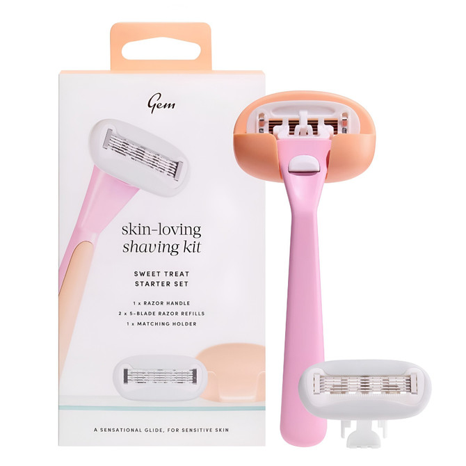 Gem Skin-Loving Shaving Kit Sweet Treat