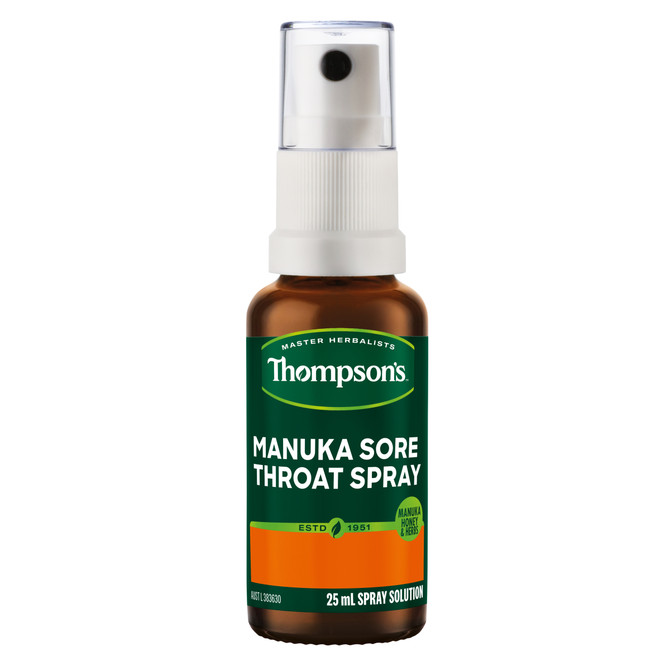 Thompson's Manuka Sore Throat Spray 25mL