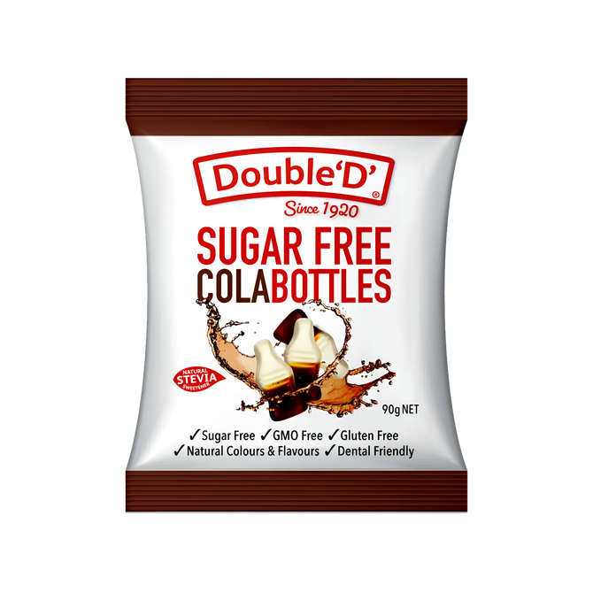 Double ‘D’ Sugar Free Cola Bottles 90g