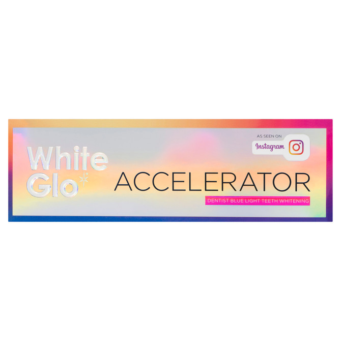 White Glo Accelerator Dentist Blue Light Teeth Whitening