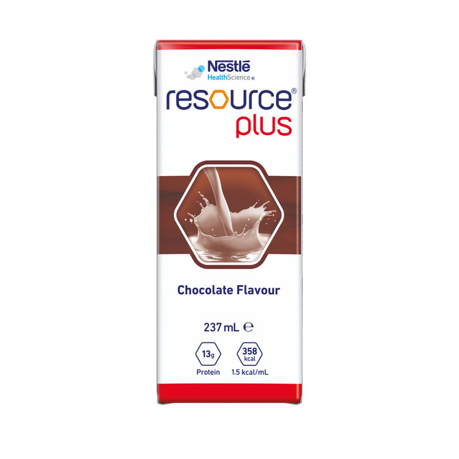 Resource Plus Chocolate 24 Pack 237mL