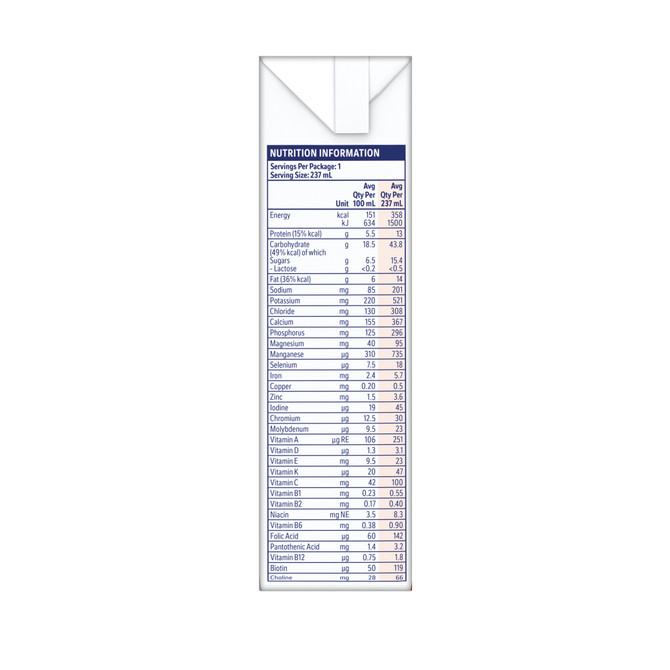 Resource Plus Chocolate 24 Pack 237mL